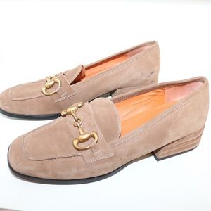 Saint G Women's Jenny Block Heel in Taupe Size 39